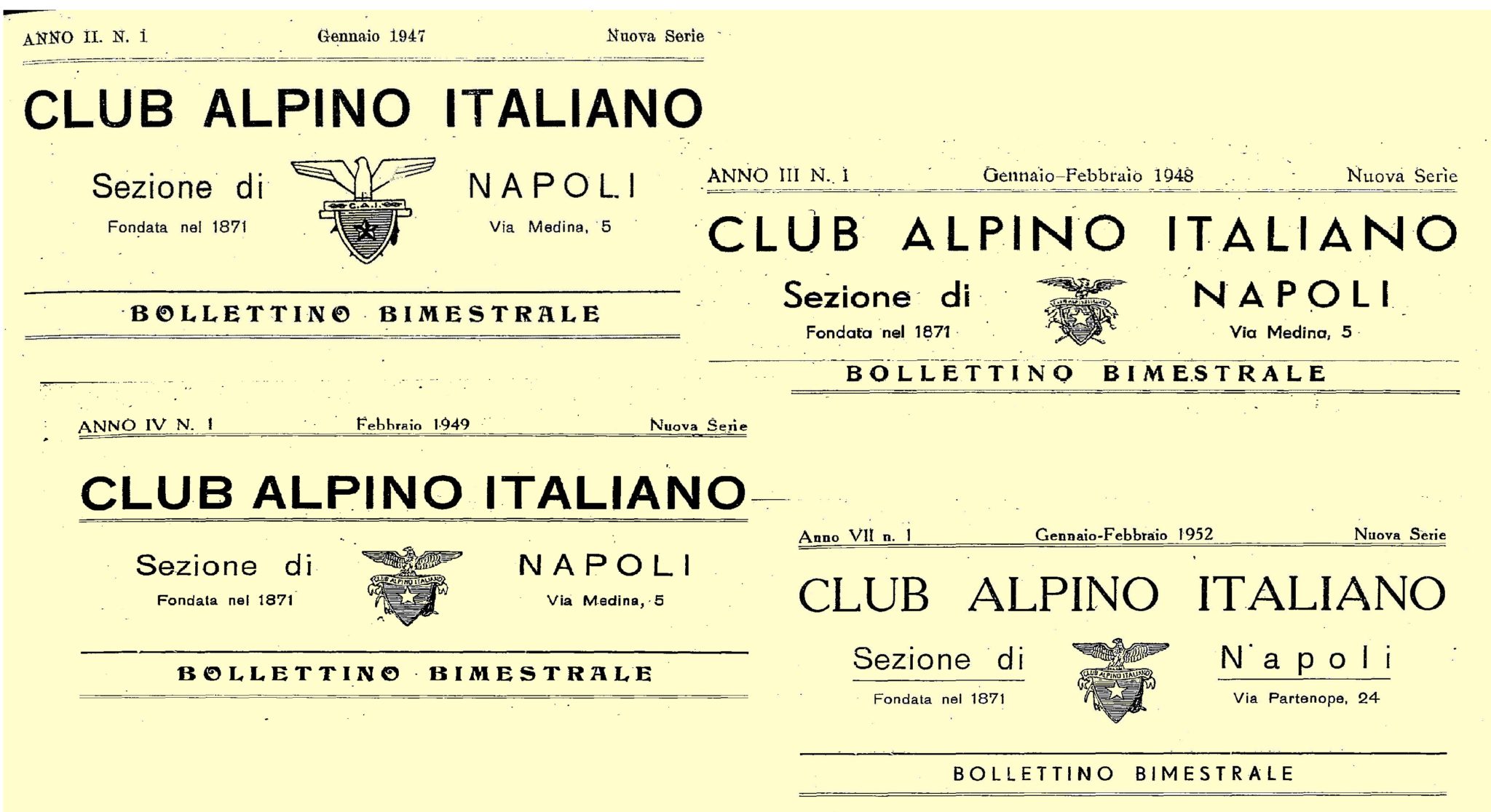 Bollettini e Notiziari CAI Napoli
